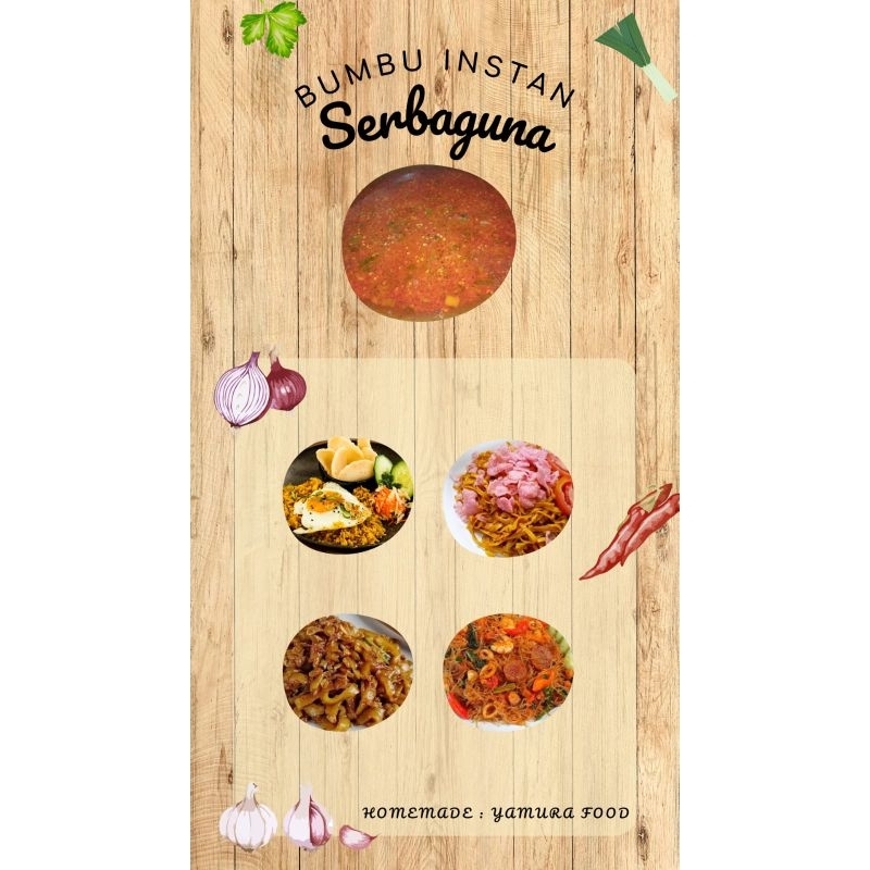 

Bumbu Instan Nasi Goreng Serbaguna 100 gram