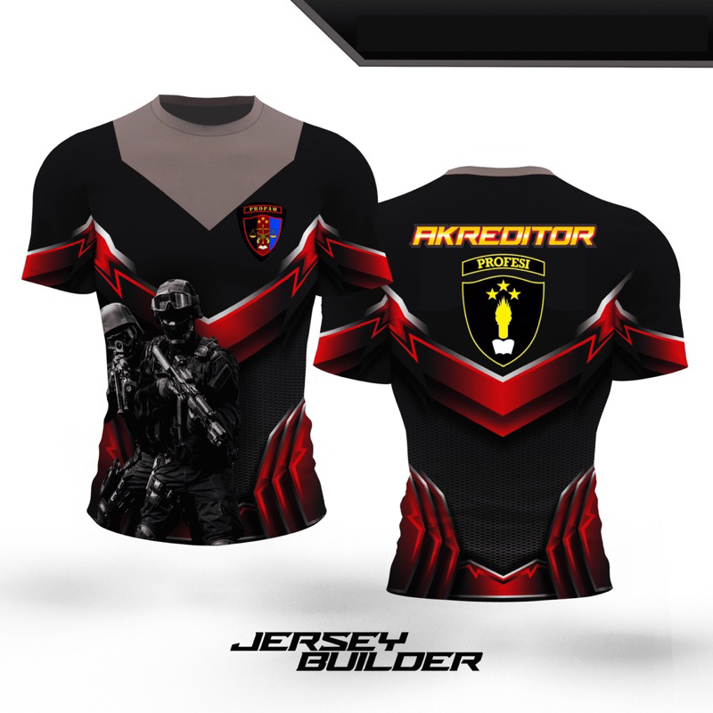 Kaos Jersey PROPAM Full printing / Kaos POLISI PROPAM / jersey polisi / JERSEY PROPAM / Kaos dalam P