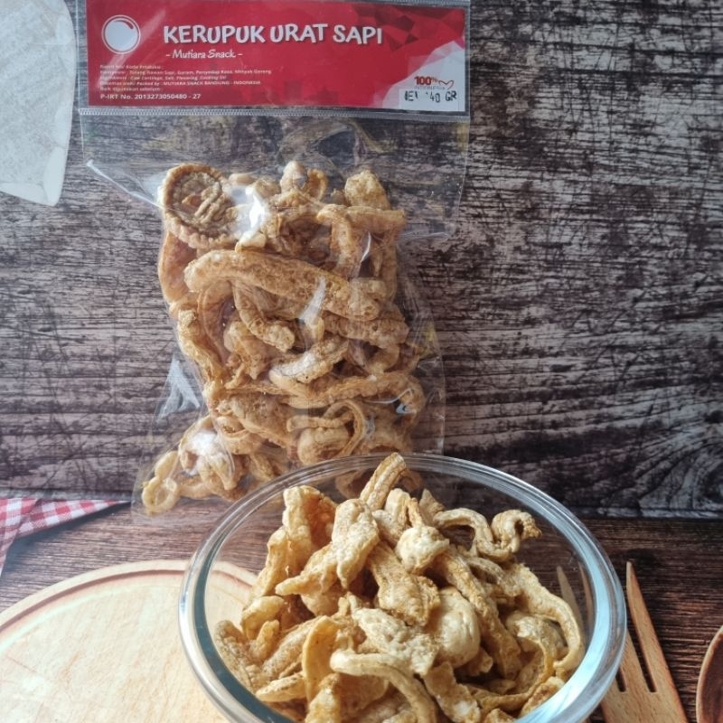

Kerupuk Urat Sapi Crispy Oleh Oleh Khas Bandung