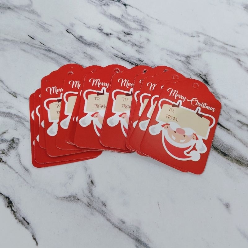 

HANGTAG NATAL MERRY CHRISTMAS ISI 35 PCS