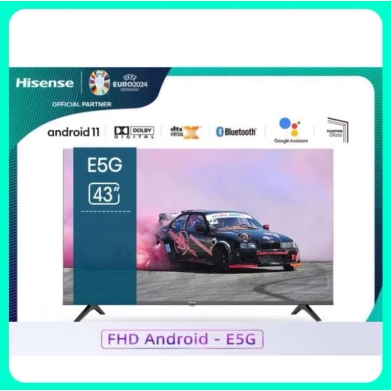 HISENSE 43E5G ANDROID TV 43"