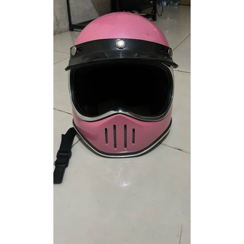 Helmet Motor Pink