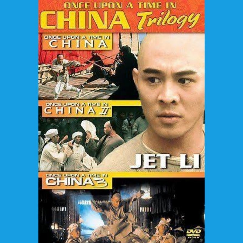 DVD Once Upon A Time in China 1,2,3 (3 DISC)
