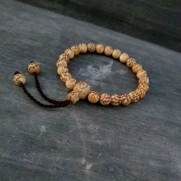 gelang tasbih kayu liwung  jenar asli original