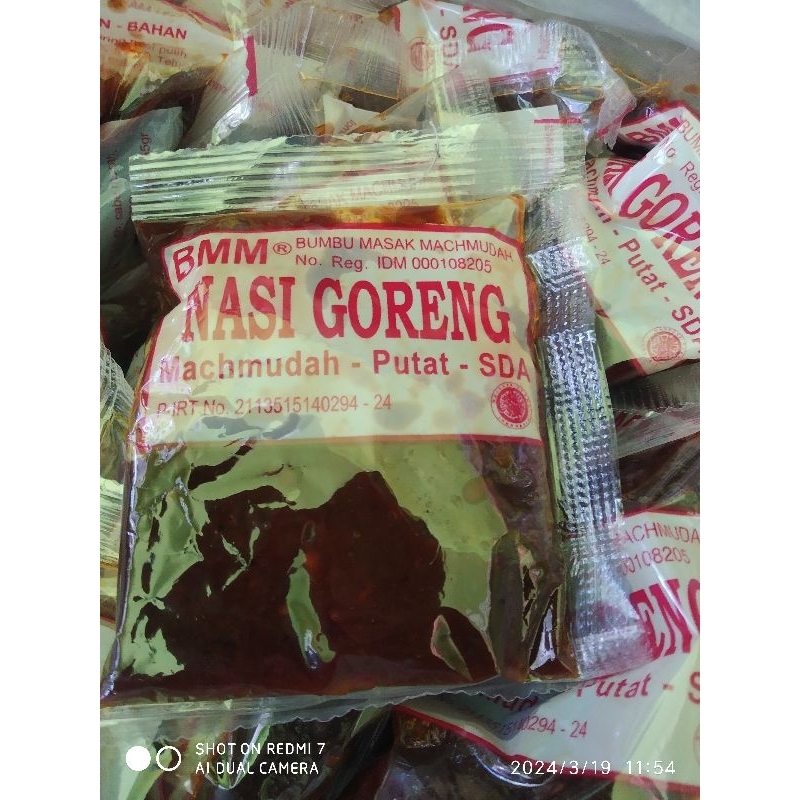 

BMM nasi goreng 55gr