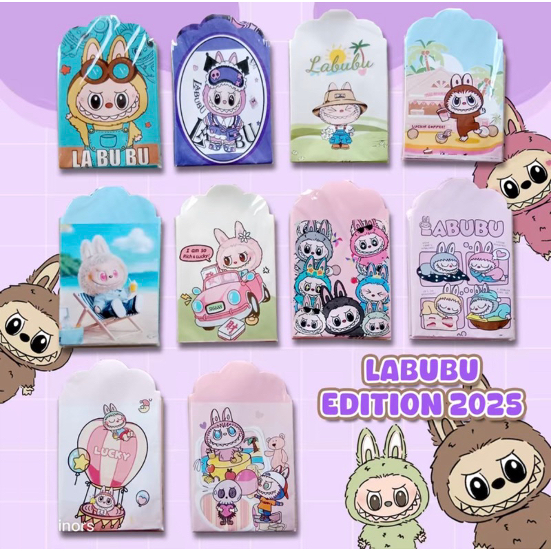

AMPLOP LEBARAN 10pcs UKURAN MEDIUM LABUBU