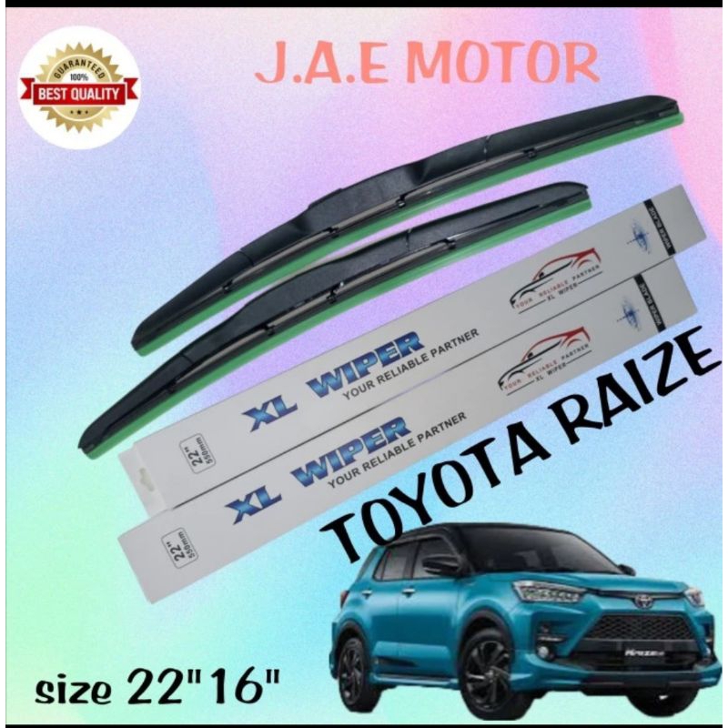 WIPER HYBRID XL SERIES TOYOTA RAIZE