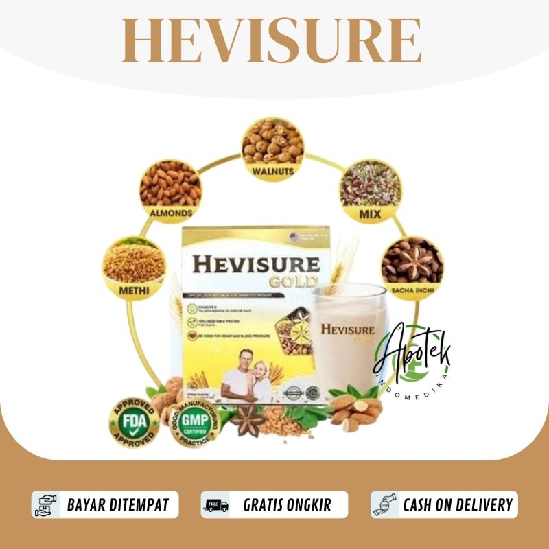 

( 12 SACHET ) HEVISURE GOLD MILK SUSU OBAT DIABETES KENCING MANIS INSULIN ORIGINAL PANKREAS