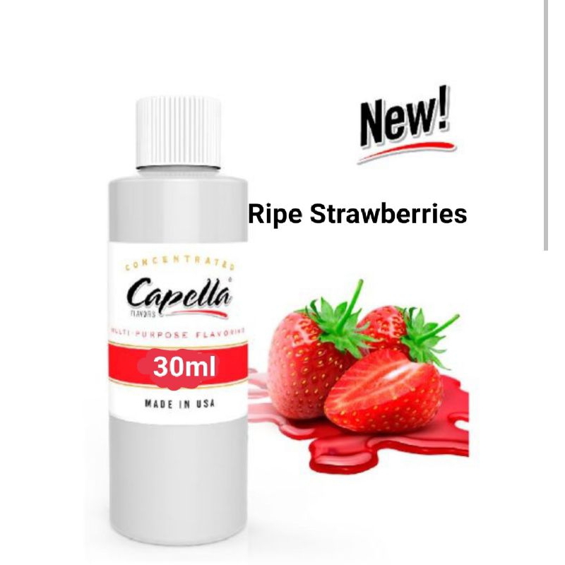 

Capella Ripe Strawberries essence flavours