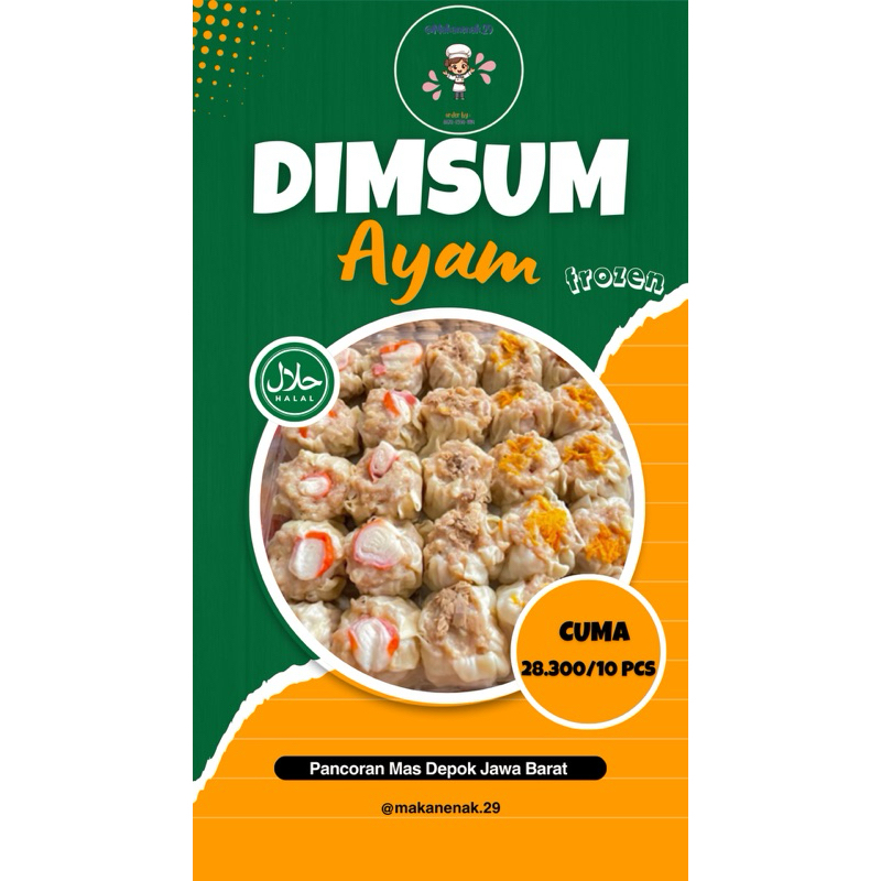 

Dimsum Frozen isi 100 ENAK