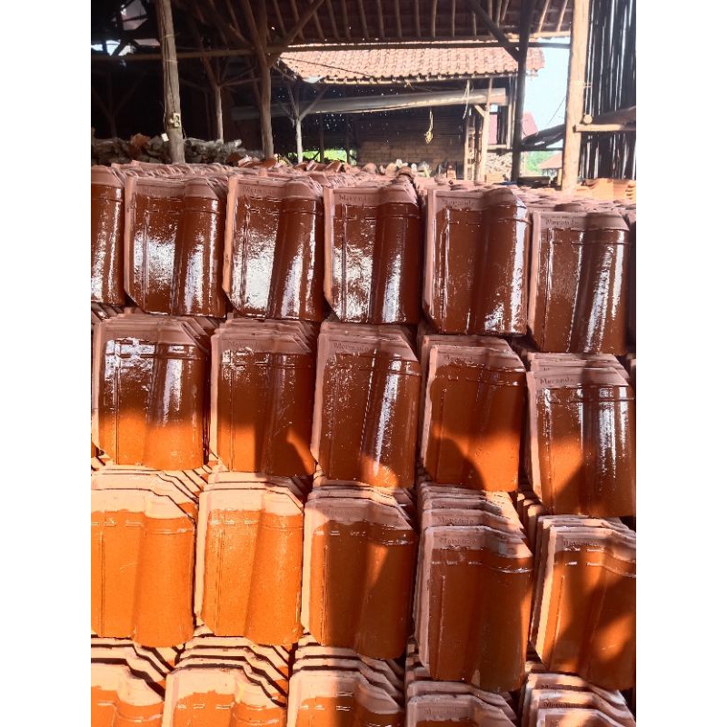 Genteng morando glazur 4000pcs Jatiwangi