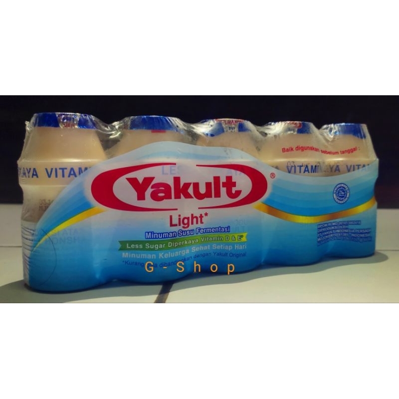 

YAKULT "LIGHT" (Rendah Gula) Minuman Susu Fermentasi
