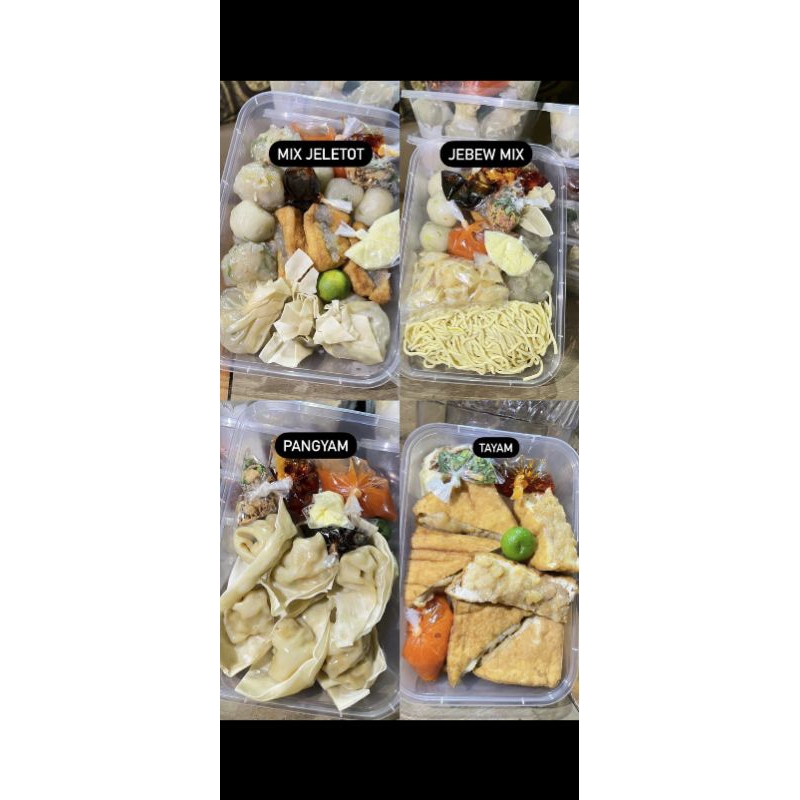 

Mix Jeletot Pangsit Ayam