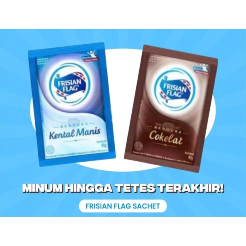 

Susu Frisian Flag 1 pak isi 10 sachet