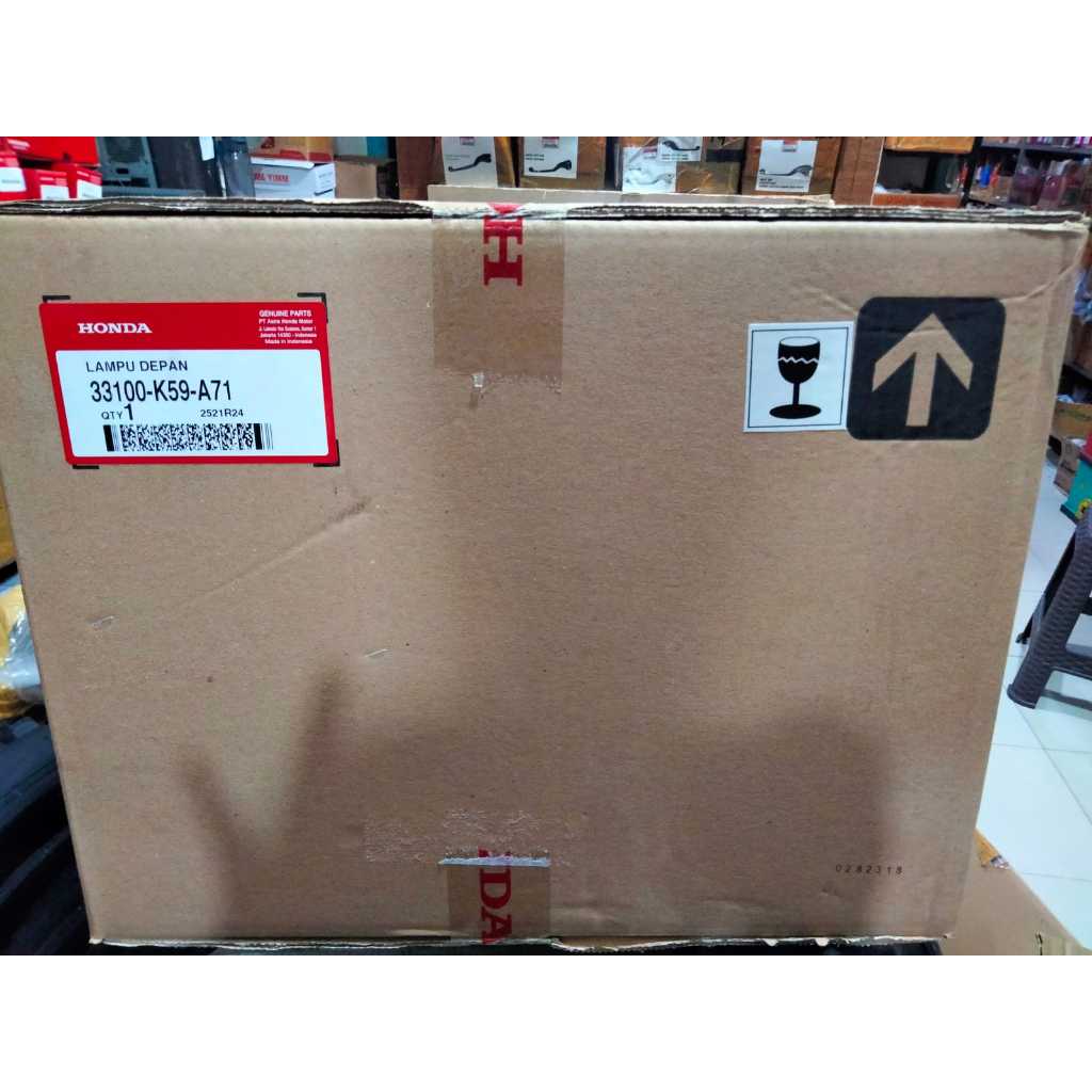 Lampu Depan (Reflektor) Honda New Vario 150 K59J / 33100-K59-A71 ORIGINAL AHM