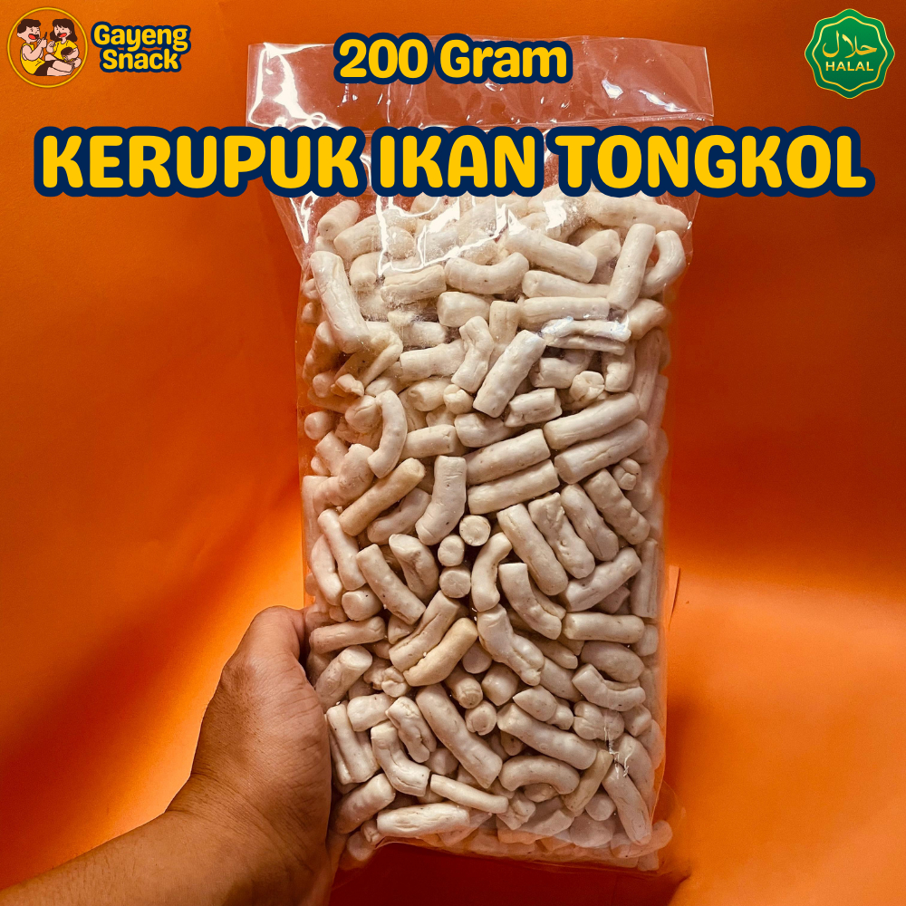 

Kerupuk Asli Ikan Tongkol - Stik Kerupuk Ikan Tongkol Original 200gr