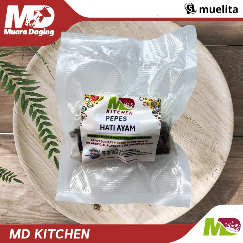 

MD KITCHEN Pepes Hati Ayam 120gr - MPASI APPROVED!! MSG & PENGAWET FREE