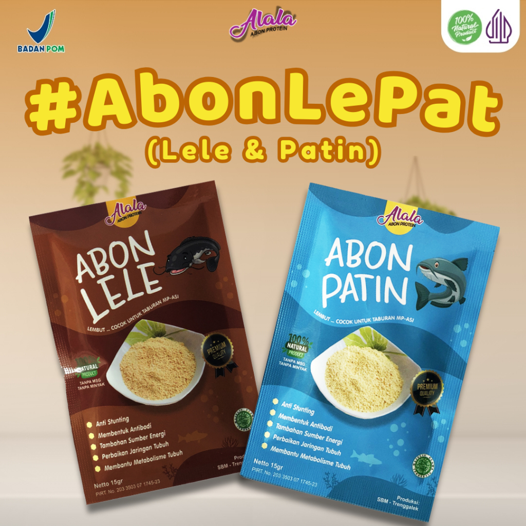

ALALA - Abon Anak Mpasi Booster Penambah Nafsu Makan Bayi Usia 8 Bulan+ 15g Non Msg