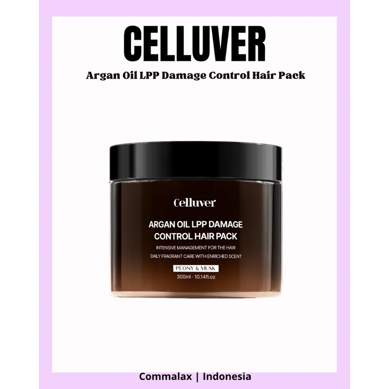 CELLUVER 300ml - Argan Oil LPP Damage Control Hair Pack