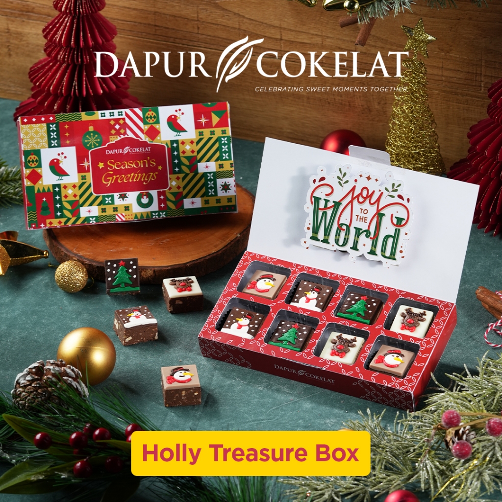

DAPUR COKELAT - Holly Treasure Box | Cokelat Collection