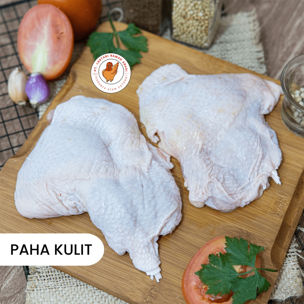 

Boneless Paha Kulit / Paha Ayam Fillet Dengan Kulit Premium Pack 1 Kg Frozen