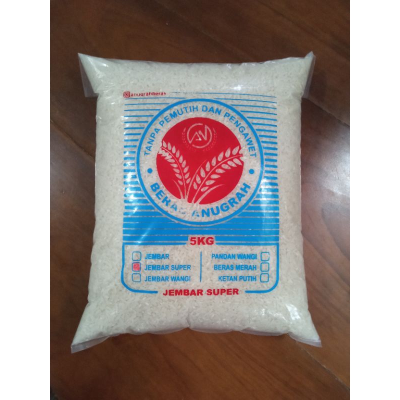 

Beras Jembar Super AN 5kg