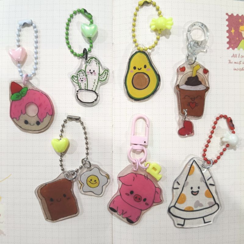 Gantungan Kunci Shrink Handmade Custom