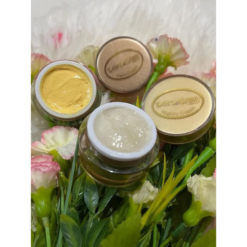 night cream dn day cream glow