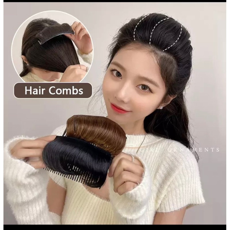 Sanggul Sasak Rambut Sirkam Rambut Fluffy Hair Clip Alat Bantu Sasak Penambah Volume Rambut / Sisir 