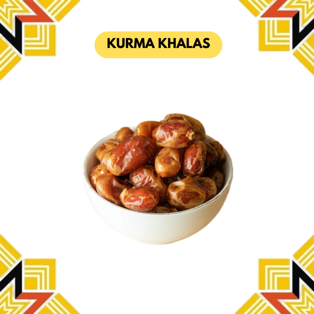 

KURMA KHALAS 100 GRAM – KURMA MANIS DAN LEMBUT YANG KAYA NUTRISI