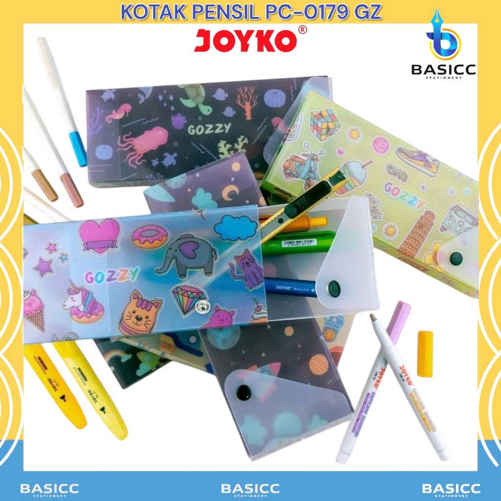 

Joyko Pencil Case Kotak Pensil PC-0719GZ @ 1 Pcs