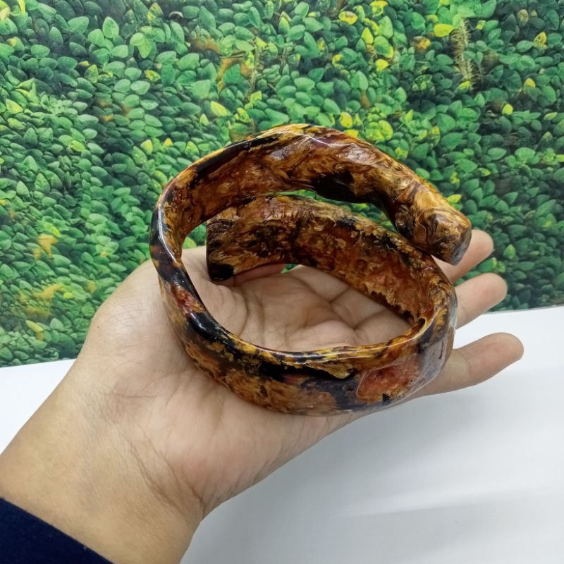 gelang akar bahar merah super jumbo A333