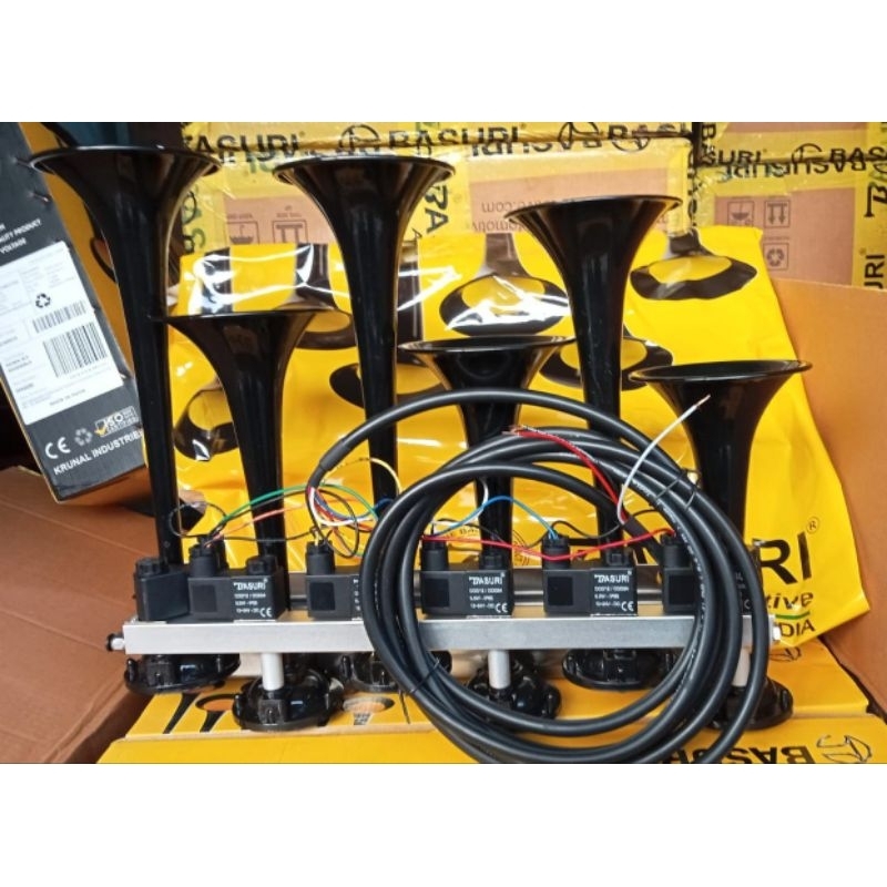 KLAKSON BASURI V4 & V5 Basuri Automotive Horn Oryginal india 12/24v