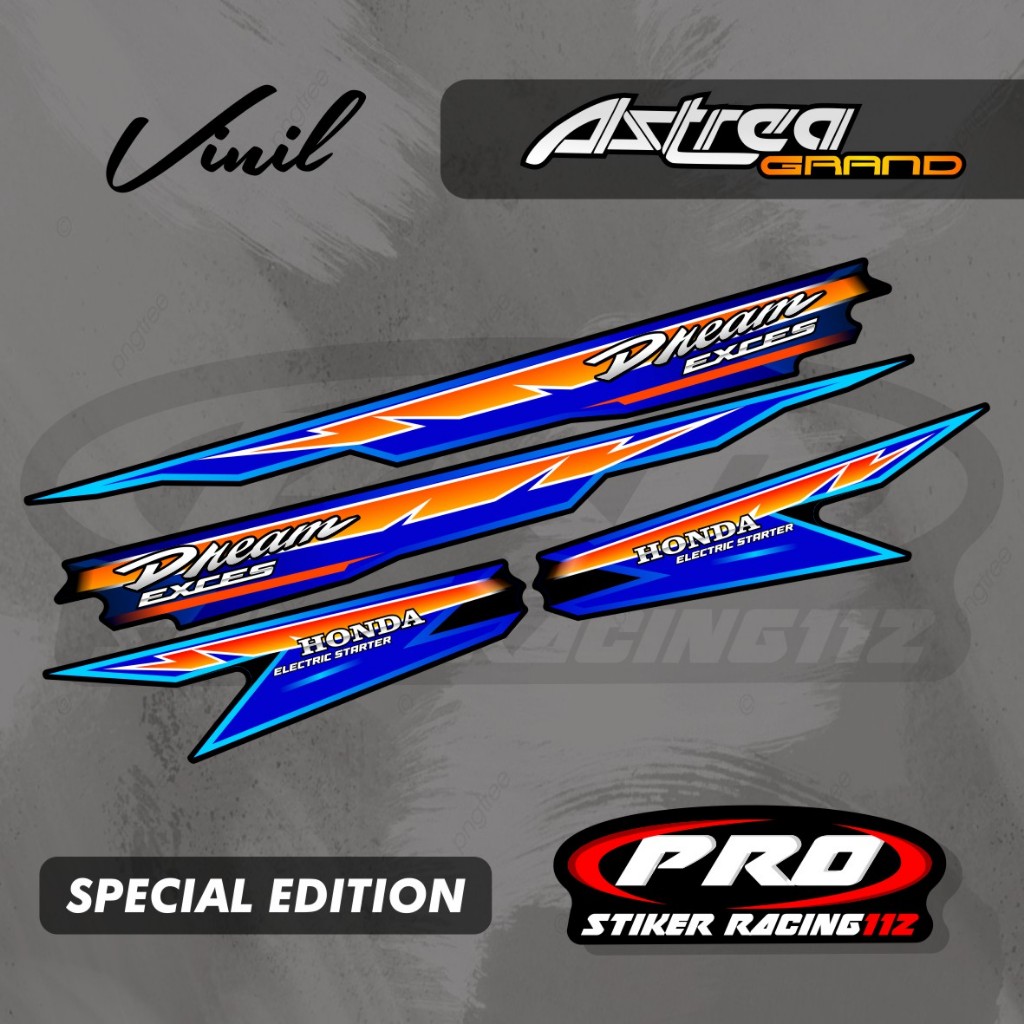STRIPING STIKER LIS VARIASI HONDA ASTREA GRAND BULUS STIKER ASTREA GRAND