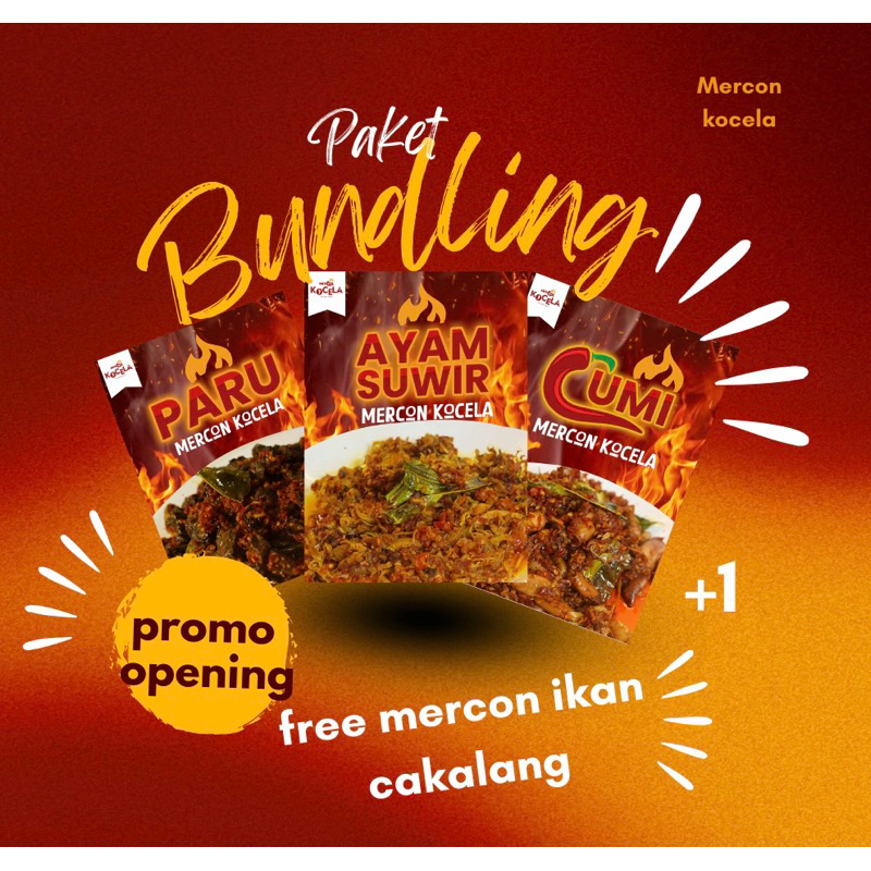 

PAKET BUNDLING MERCON KOCELA PEDAS POLL BY LOLLYUNYU