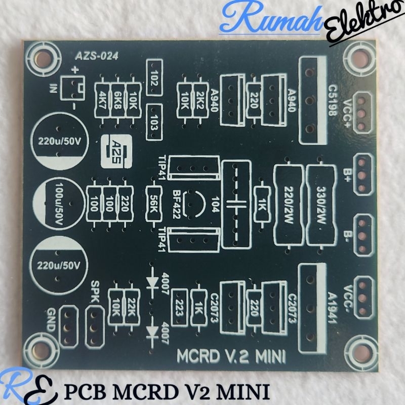 PCB PA MCRD V2 MINI