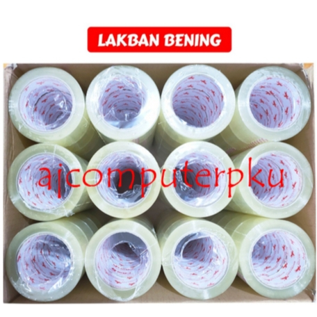 

Lakban OPP Ksatria Tape / Lakban COKLAT - BENING Ksatria Tape 300 Yard - 1 Dus