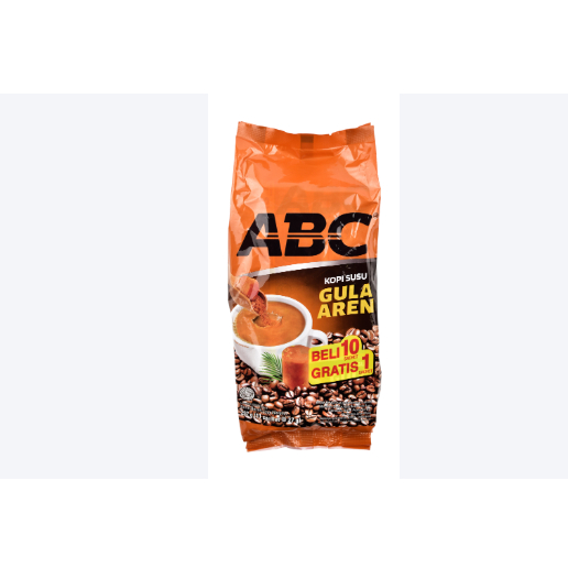 

Abc Kopi Susu Gula Aren renceng 10sachet @ 27gr