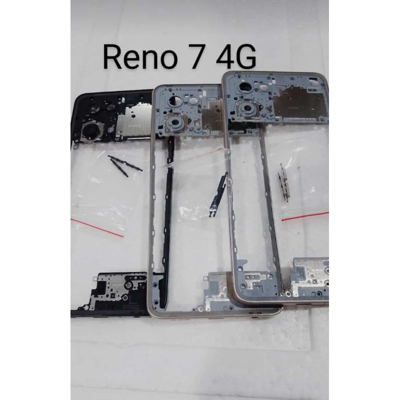 OPPO RENO 7 4G BEZEL BAZZEL TULANG TENGAH TUTUP MESIN