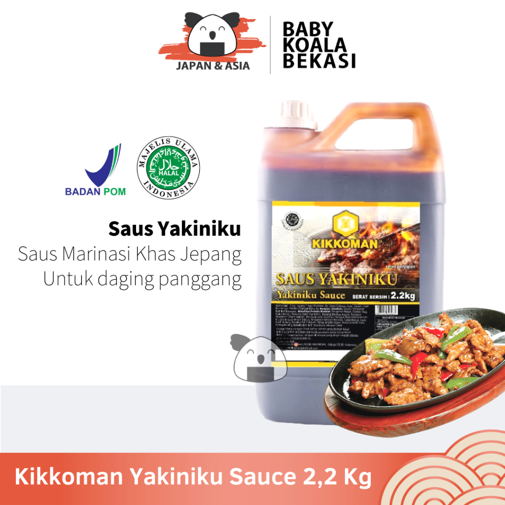 

Kikkoman Yakiniku Sauce 2 Liter Halal | Yakiniku - Bekasi