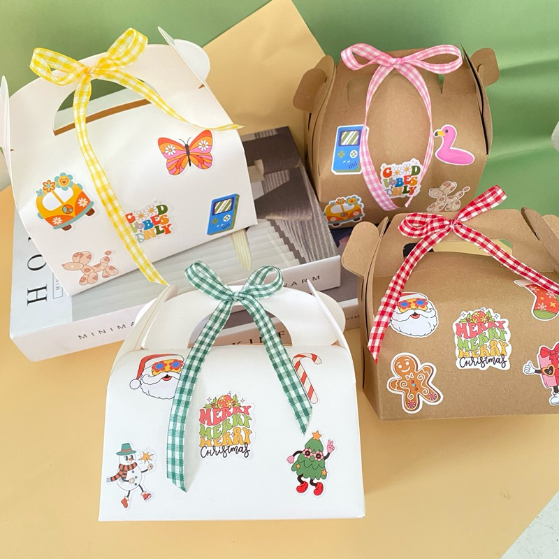 

GIFT BOX AESTHETIC | GABLE BOX | BOX JINJING | SET PITA & STIKER | BOX GIFT LUCU | BOX ESTETIK