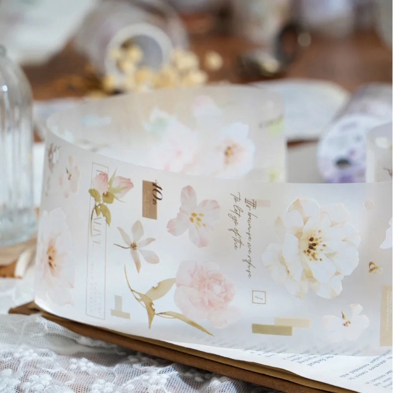 

Spring Flower PET Tape Roll
