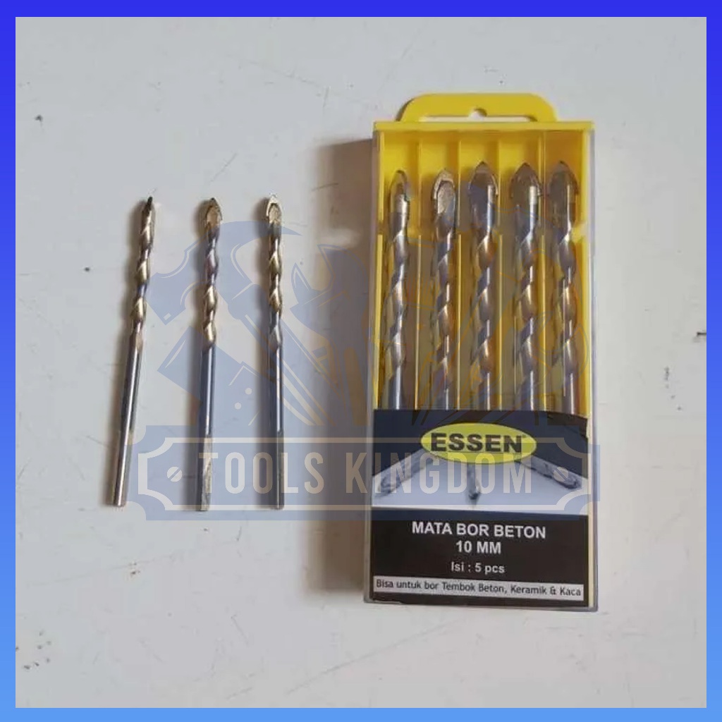 Mata Bor Beton/Keramik/Kaca ESSEN 10mm - ESSEN Mata bor serbaguna