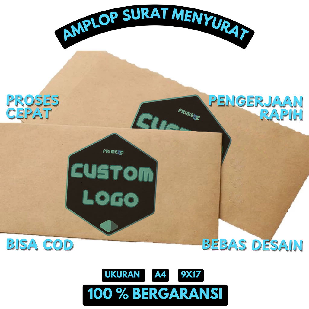 

AMPLOP SURAT MENYURAT CUSTOM CETAK SABLON PRINT DIGITAL
