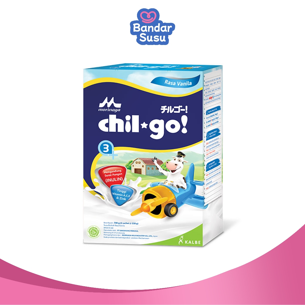 CHIL GO 3+ VANILA 700GRAM - 1000GRAM