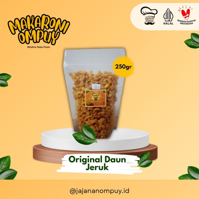 

Makaroni Ompuy Original Daun Jeruk 250 gram