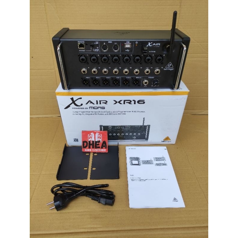 Mixer Audio Digital Behringer X AIR XR16 BM16channel digital new baru segel garansi toko1bulan
