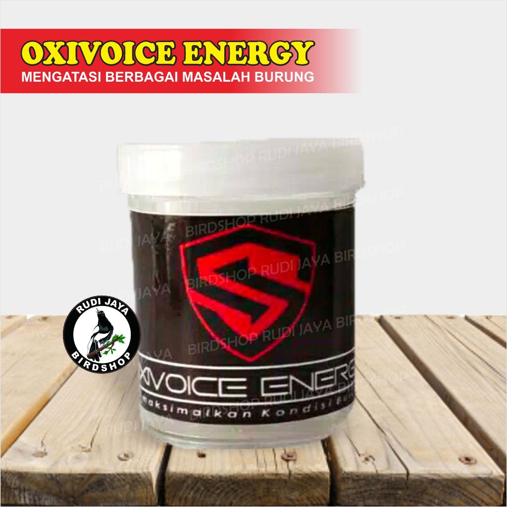 OXI VOICE ENERGY OXIVOICE SERBUK OXIBIRD ASLI VITAMIN PENGGACOR SEMUA BURUNG KICAU MURAI KACER PLECI