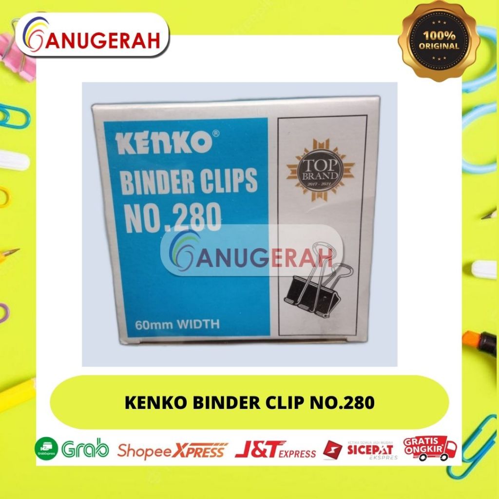 

KENKO BINDER CLIP NO. 280