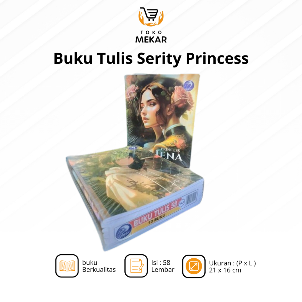 

Buku Tulis Seriti Boxy per Pcs x 58 Lembar Original Berkualitas